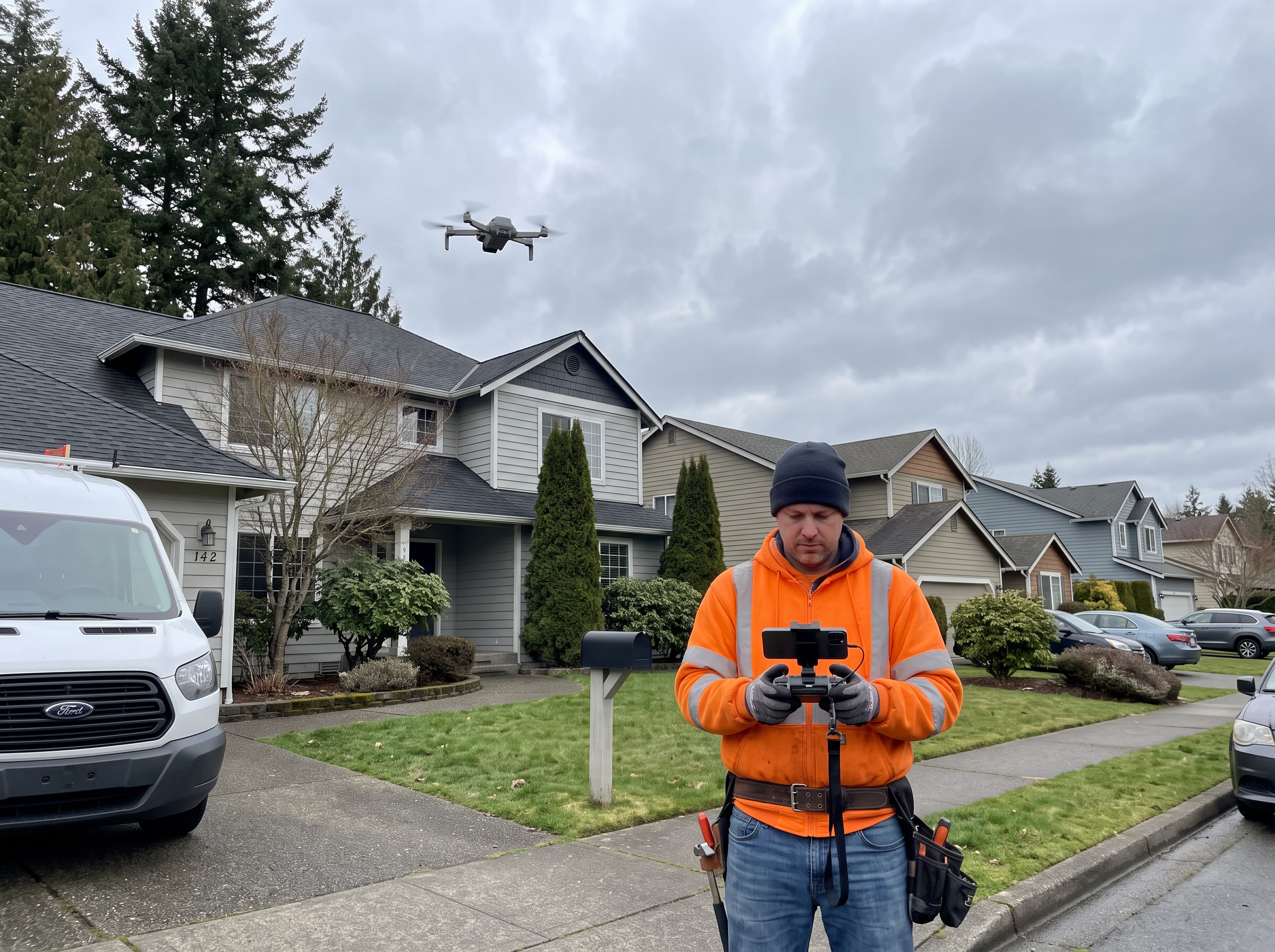 Drone Roof Inspection